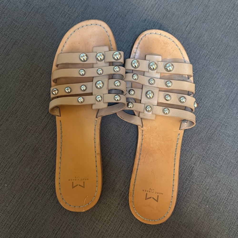Marc Fischer - studded slides